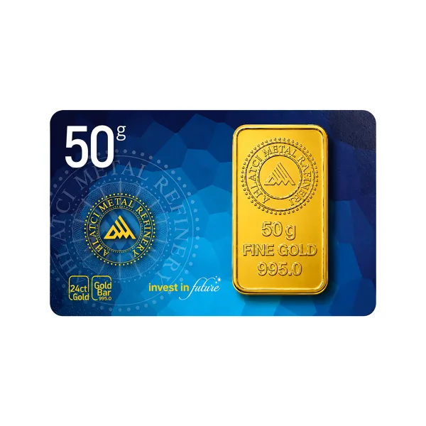 50 Gr Külçe Altın · 24 Ayar · 50 gram