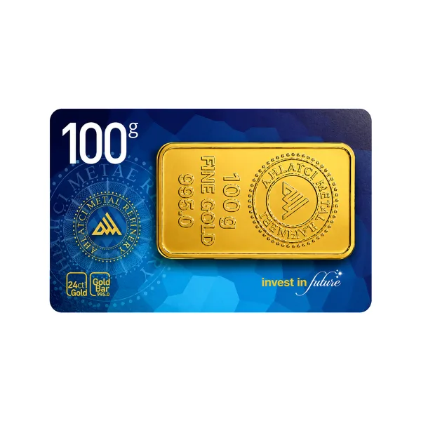 100 Gr Külçe Altın · 24 Ayar · 100 gram